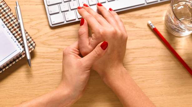 Computer keyboard and repetitive strain injury